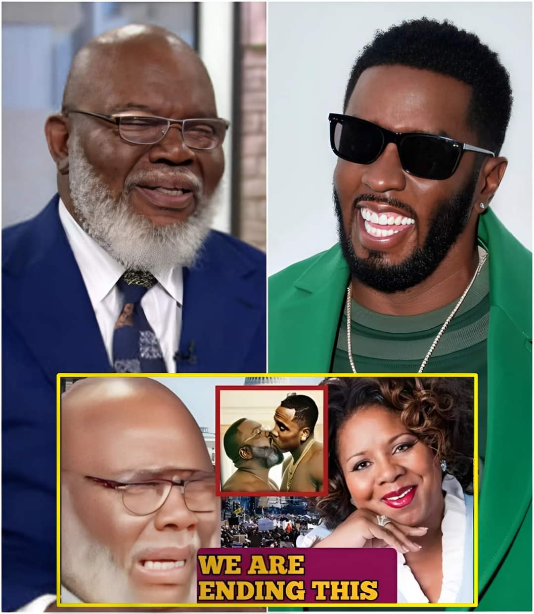 What?? Serita Jakes sign Divorce papers after discovering TD jakes affairs with Diddy