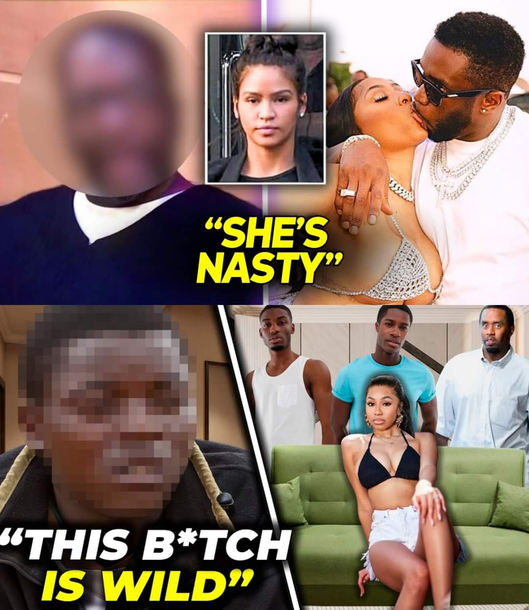 Cassie’s Male ESC0RT EXPOSES Yung Miami INDULGING In Diddy’s FREAK OFFS!