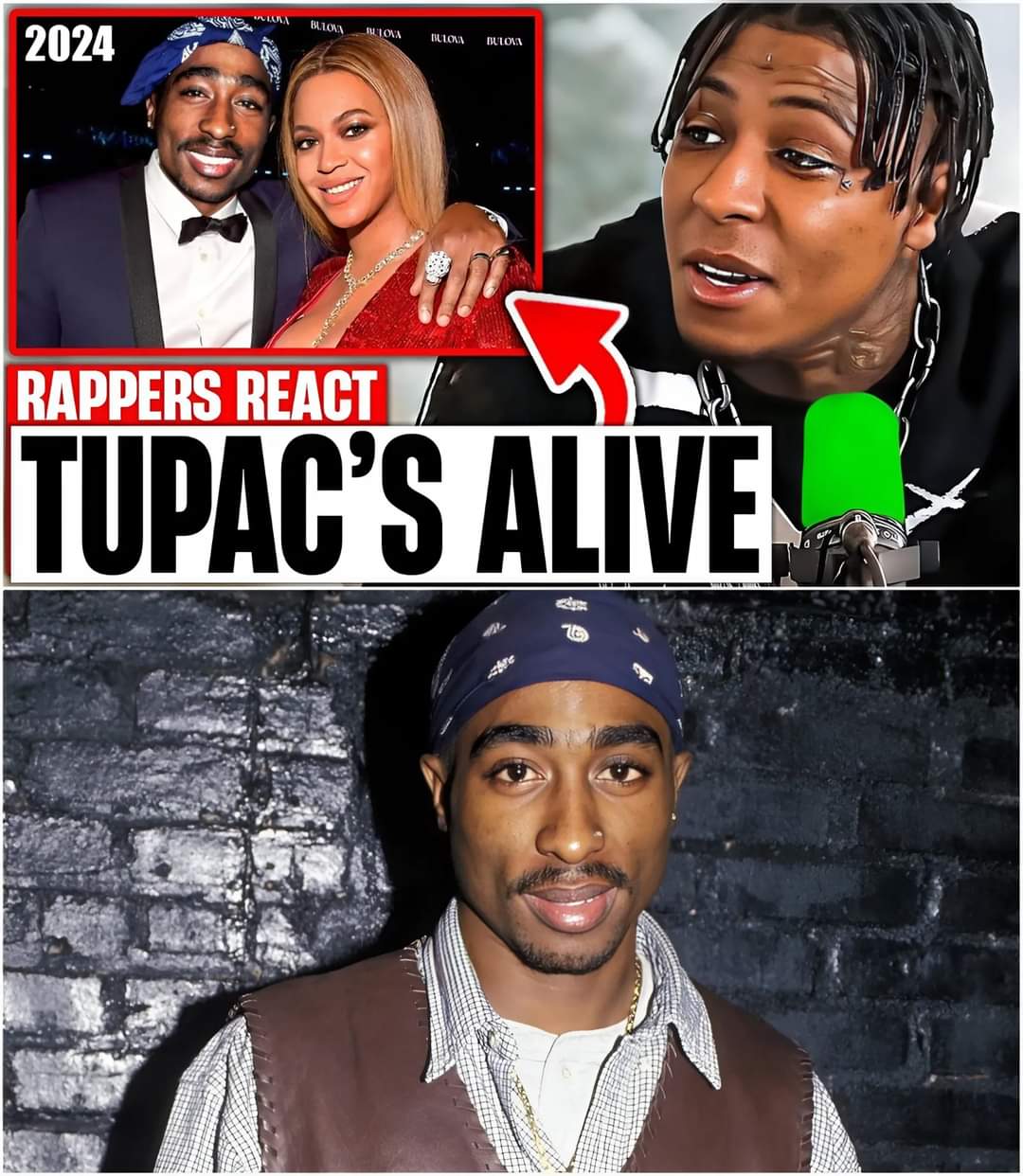 What happend? Tupac was alive this whole time – Rappers React To Tupac Shakur RETURNING IN 2024